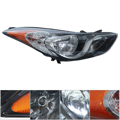 LABLT Headlight Assembly Replacement for 2011 2012 2013 Elantra Passenger and Driver Side