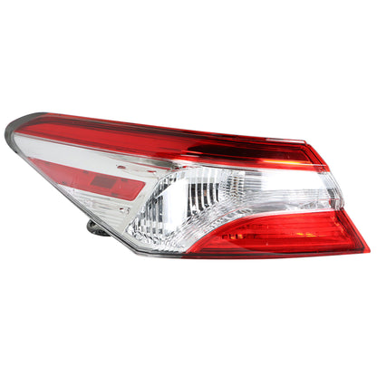 LABLT Tail Lights Cover Brake Lamp Car Parts Replacement for 2018 2019 2020 Toyota Camry 8156006720 Taillights Left Side