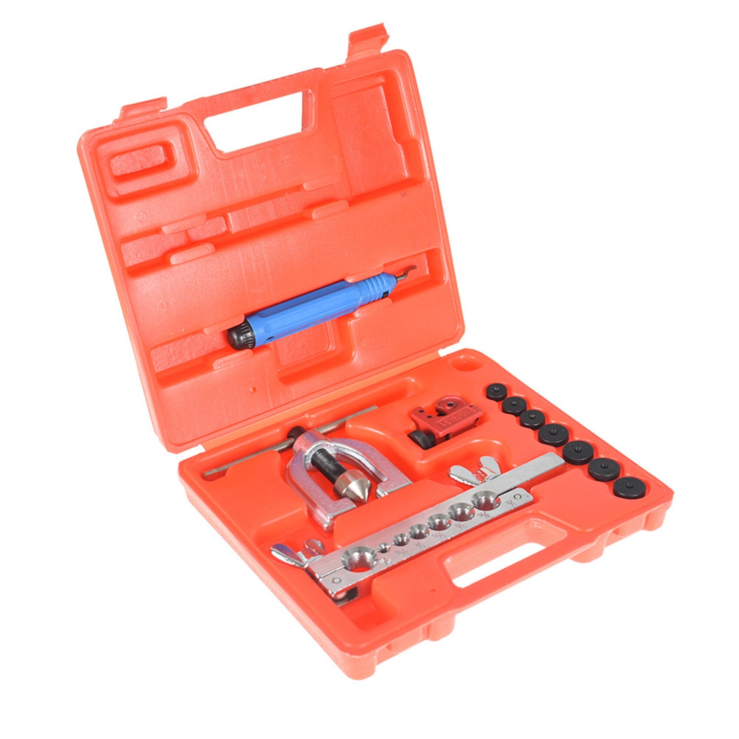 LABLT Double Flaring Brake Line Tool Kit with Copper Line Tube Cutter Replacement for Car Truck