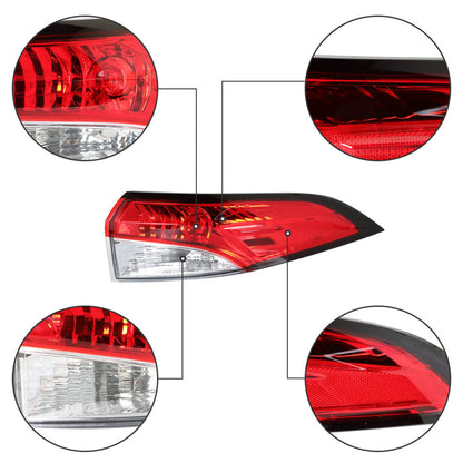 Rear Tail Brake Light Lamp Replacement for Corolla Right Side Tail Light 2020 2021 81561-12D10 Rear Brake Red Lights Turn Signal Lamp