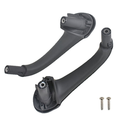 LABLT Front Left&Right Grip Door Handle #20381016519116 Black fit for Mercedes C Class W203 2003 2004 2005 2006 2007