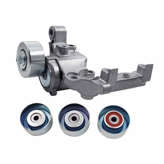 LABLT Drive Belt Tensioner 3 Pulley Replacement for 4 Runner FJ Cruiser Tacoma Tundra V6 1T132P111P30 1660331040 1660431020