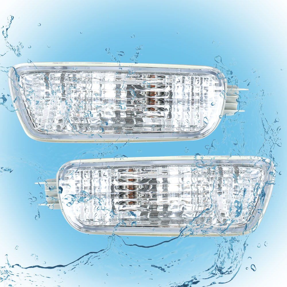 LABLT Two Turn Signal Side Lamps 8151004080 TO2531140 8152004080 TO2530140 Replacement for Tacoma Truck 2001-2004