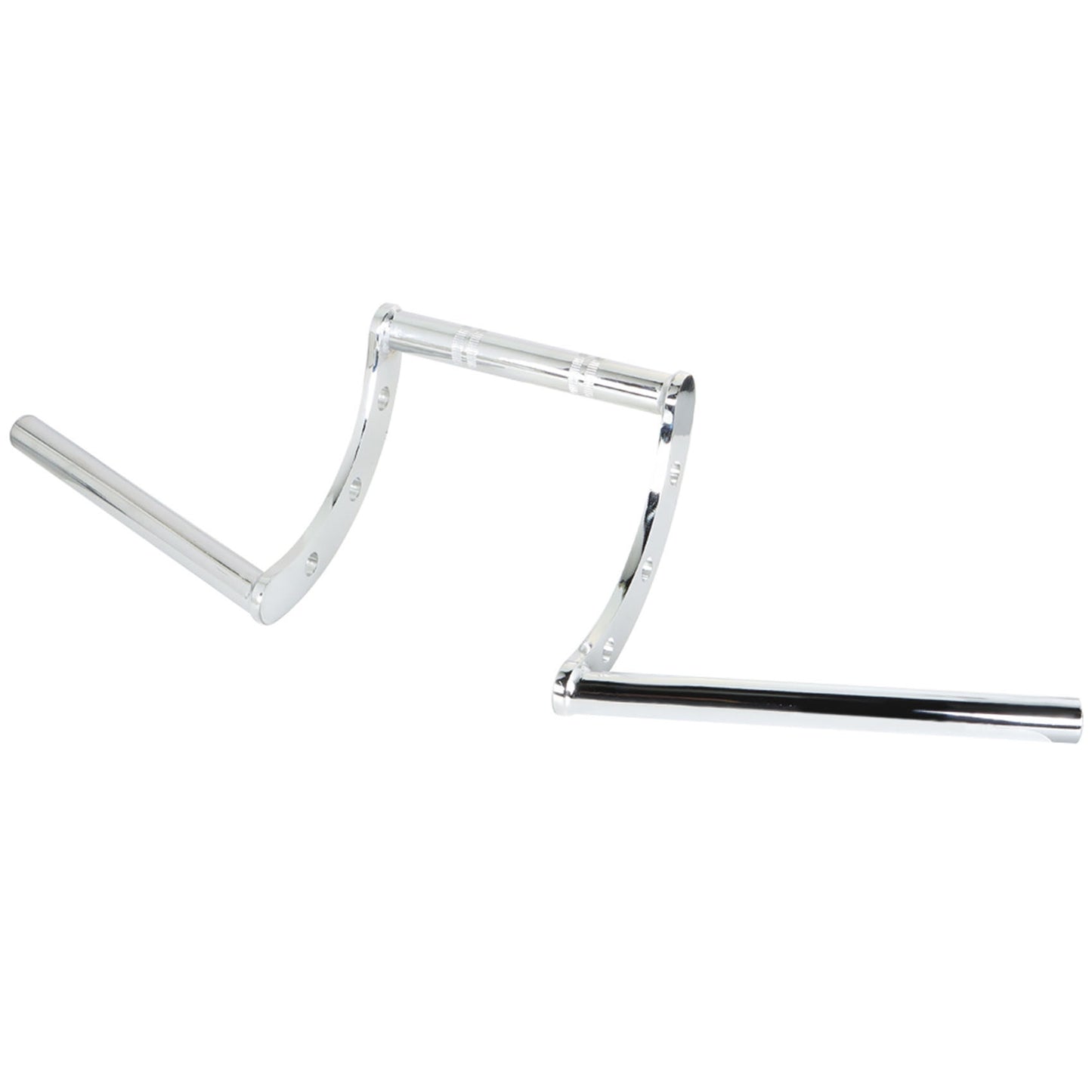 LABLT Motorcycle 7/8 Z-Bar Handlebars Drag Bars Length 660mm Diameter 22mm Hand Bars Universal Replacement for Suzuki Kawasaki Honda Yamaha Touring Dyna Softail Chrome