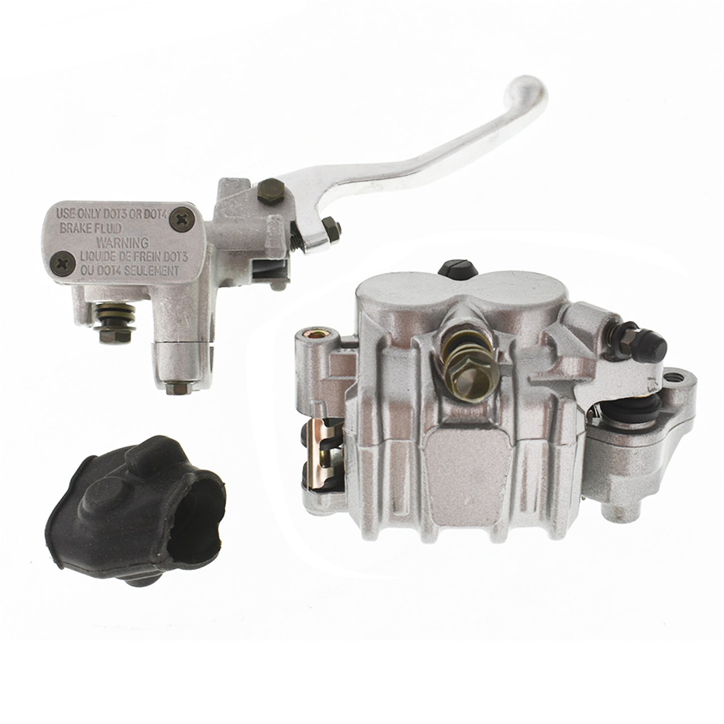 LABLT Motorcycle Front Master Cylinder Lever & Brake Caliper Kit 45150-MEN-006 Replacement for Honda CR125R 250R CRF250X 450X 45150-MKE-A71 45150-MEN-A51