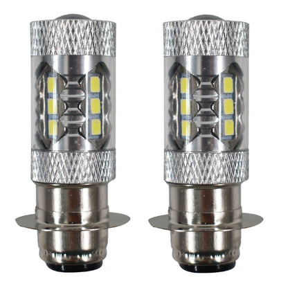 2 Pcs H6 80W motorcycle Super White 6000K LED Headlights Bulbs For Yamaha Headlights Bulbs