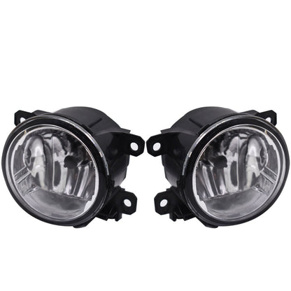 Clear Bumper Driving Fog Lights W/Bezel + Switch + Bulb Replacement for Ford Fusion 2013-2016