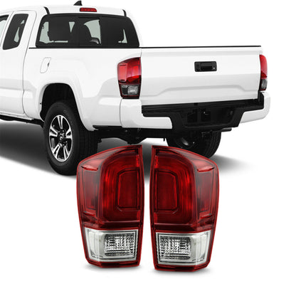 Driver Side Rear Tail Light Brake Lamp Assembly Replacement Left Tail Light Fit for Toyota Tacoma SR SR5 Base 2016 2017 8156004170 TO2800197