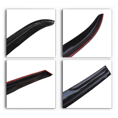 LABLT Outside 4 Pieces Black Window Vent Visors Shade Sun Rain Wind Guards Deflectors Cover Acrylic Replacement for Toyota Corolla 2003 2004 2005 2006 2007 2008