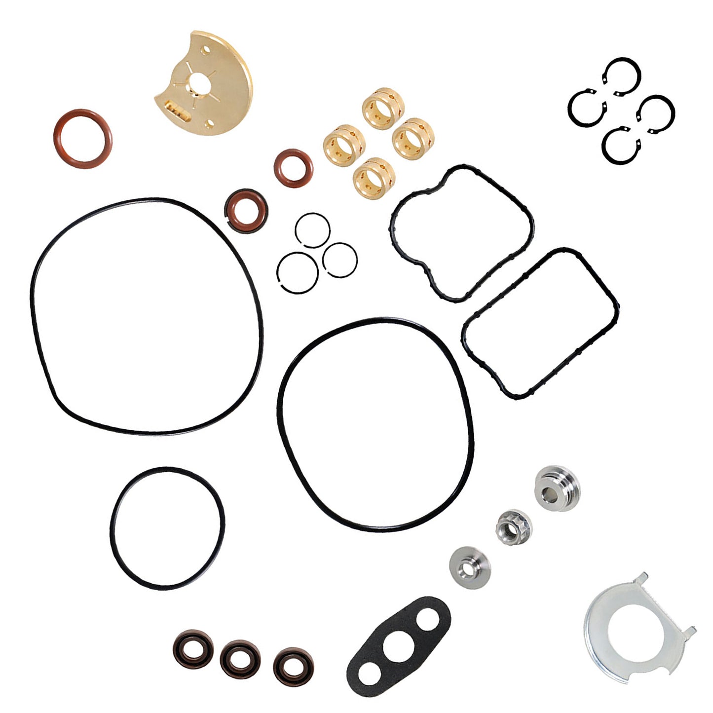 LABLT TS1 and Standard Bearings Turbo Rebuild Kit Replacement for Ram 6.7 2013 2014 2015 2016 2017 2018 HE300VG