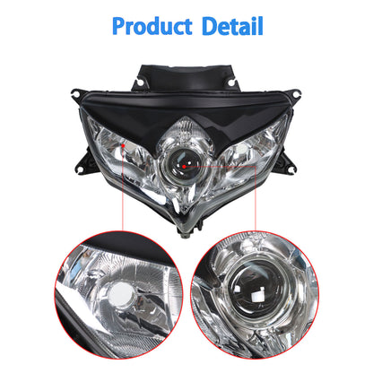 LABLT Front Headlight Motorcycle Headlight Replacement for Suzuki GSXR 600 2008-2010 GSXR 750 2008-2010