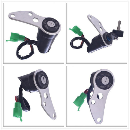 LABLT Motorcycle Ignition Switch Lock w/ Keys Replacement for Suzuki DRZ400 2000-2004 DRZ400S 2000-2019 DRZ400SM 2005-2006 DR-Z400E 2000-2007 37110-29F00