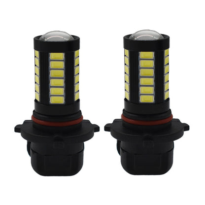 H10 9140 9145 LED Fog Light Bulbs DRL 2800 Lumens 5730 33-SMD Super Bright 6000K Xenon White