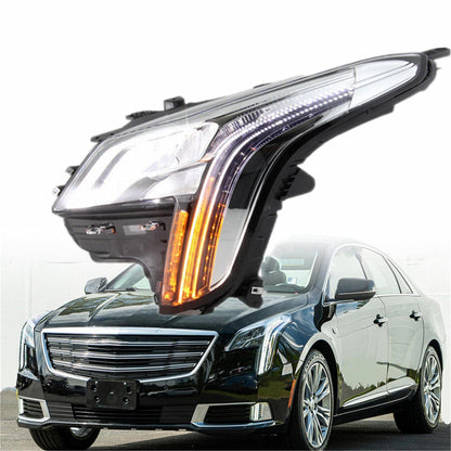 LABLT Headlight Assembly Replacement for 2018-2019 Cadillac XTS LED Headlamp Headlights Left Driver Side