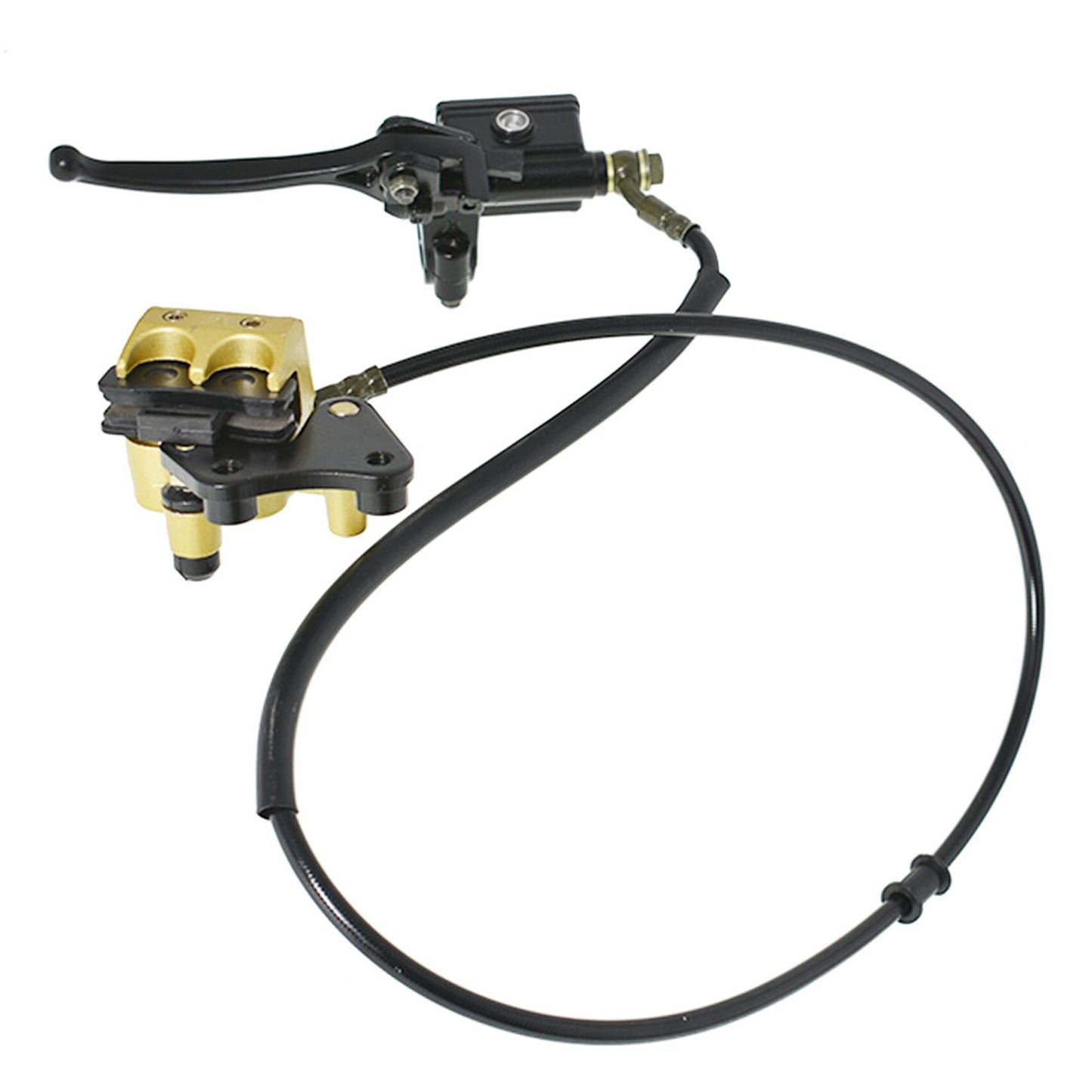 LABLT Front 7/8 Hydraulic Brake Caliper Go Kart Trolley ATV Replacement for 50cc 70cc 110cc 125cc Dirt Bikes Mini Bike