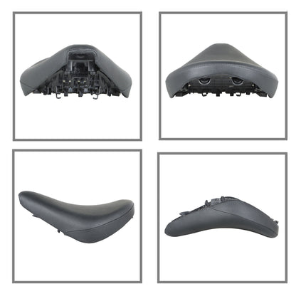 LABLT Motorcycle 12 Solo Seat Complete Universal Cushion Black Replacement for 2017-2021 Honda Rebel 300 500