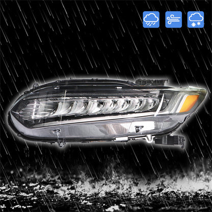 LABLT Headlights Replacement for 2018-2021 Honda Accord Full LED Headlight Headlamp Left Driver Side