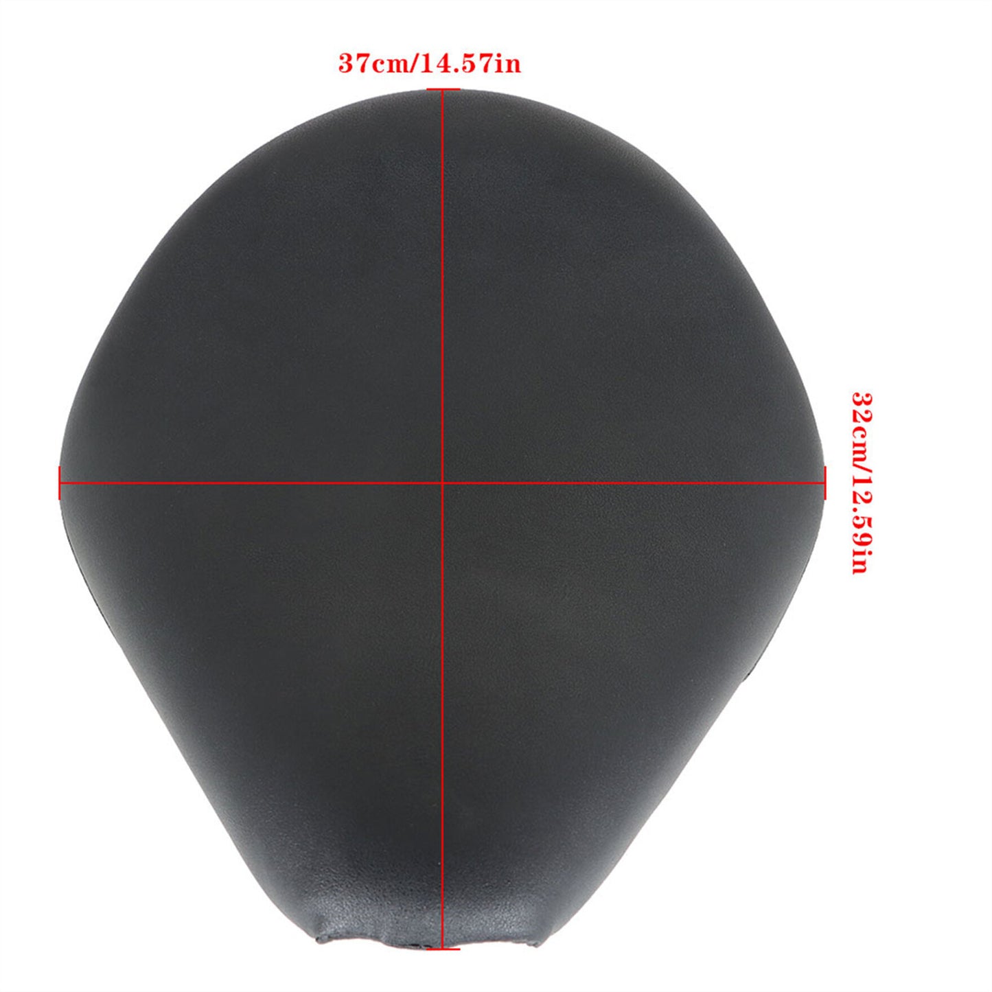 LABLT Motorcycle 12 Solo Seat Complete Universal Cushion Black Replacement for 2017-2021 Honda Rebel 300 500