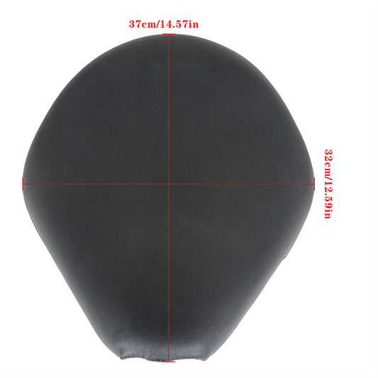 LABLT Motorcycle 12 Solo Seat Complete Universal Cushion Black Replacement for 2017-2021 Honda Rebel 300 500