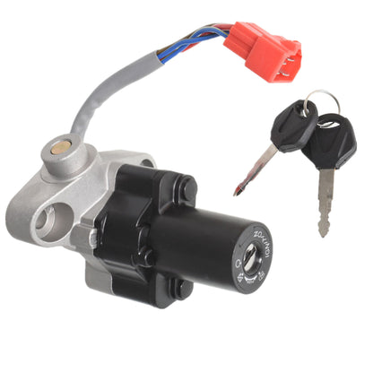 LABLT Motorcycle Ignition Switch Fuel Cap Seat Lock Keys Replacement for Yamaha VSTAR 650 V-Star 1100 XVS 125 250 400/C 650 1100 1998-2017