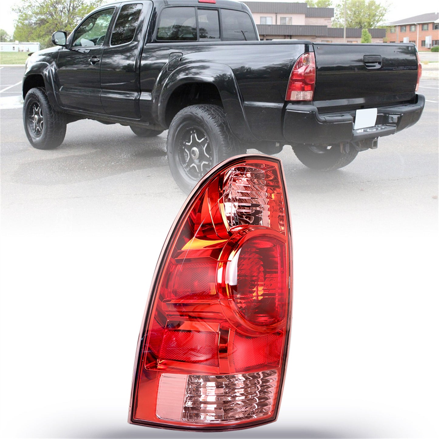 Driver's Side Rear Tall Light Brake lamp LH Replacement for 2005-2008 Toyota Tacoma