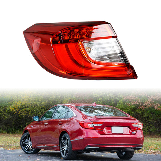 LABLT LED Tail Lights Assembly Replacement for 2018-2021 Honda Accord Left Side Taillight 33550TVAA01 FOOHTH4019 Car Right Tail Brake Light Rear Lamp