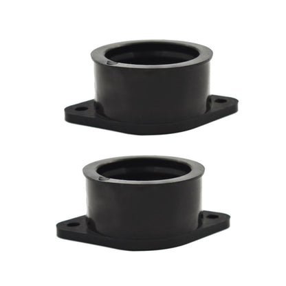 LABLT 2Pcs Carburetor Insulator Carb Intake Boot Set 16065-1027 Replacement for Kawasaki KZ440 1980-1983 Standard Street Belt Street 1980 1981 1982 1983