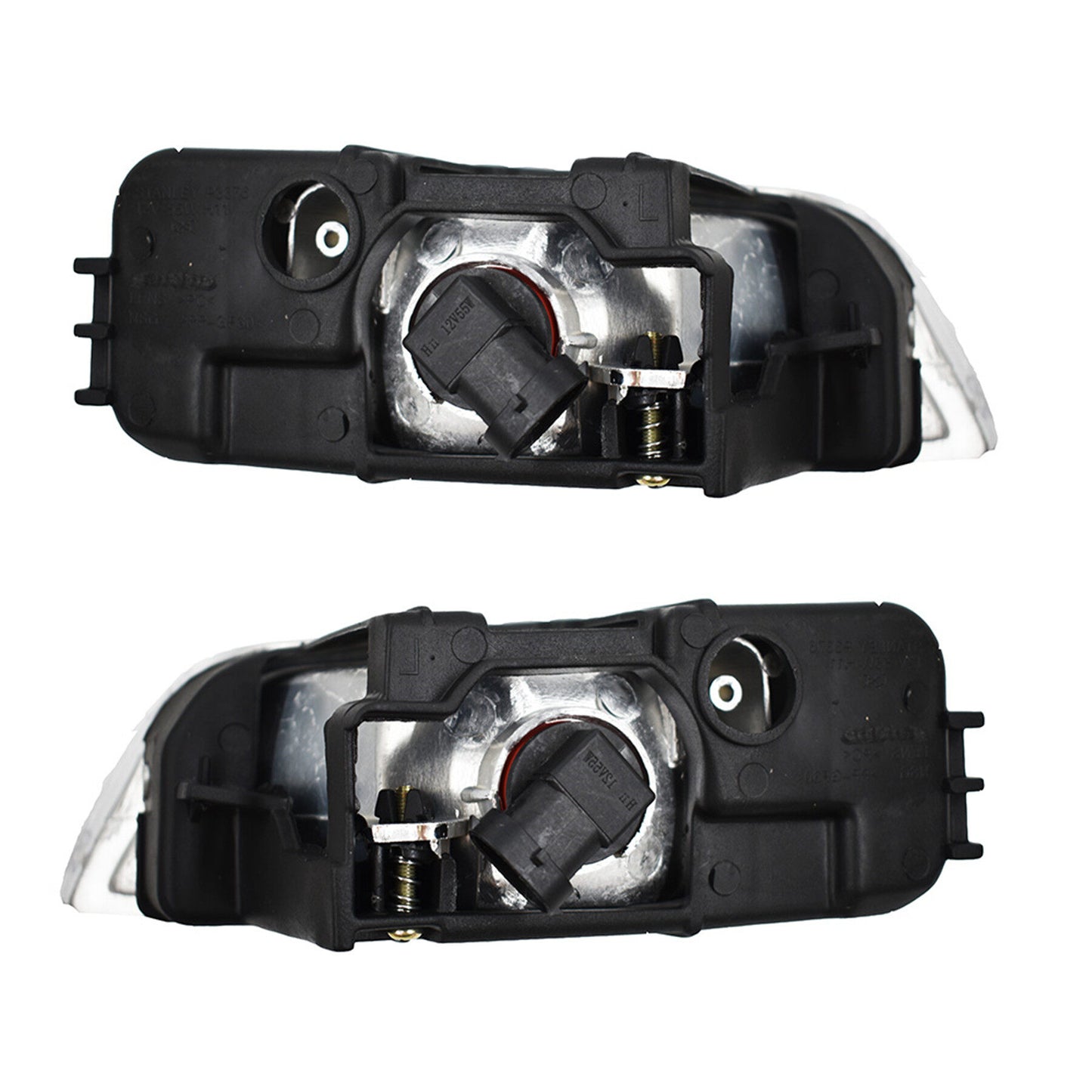 Pair Clear Bumper Driving Fog Light Assemblies For Honda Accord 4DR Sedan 2003 2004 2005 2006 2007