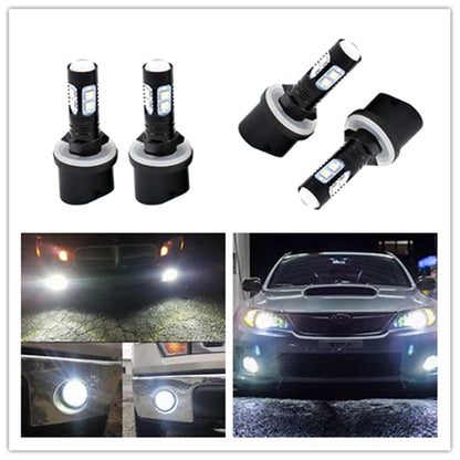 2X 880 890 892 893 899 50W 8000K ICE Blue LED Projector Fog Light Bulbs