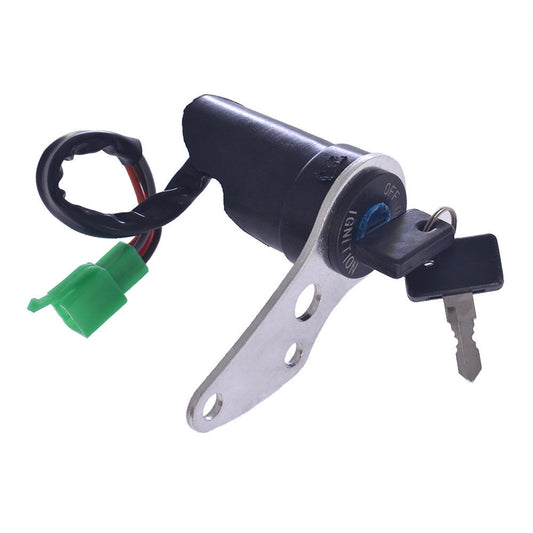 LABLT Motorcycle Ignition Switch Lock w/ Keys Replacement for Suzuki DRZ400 2000-2004 DRZ400S 2000-2019 DRZ400SM 2005-2006 DR-Z400E 2000-2007 37110-29F00