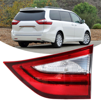 LABLT Tail Light Cover Replacement for 2015 2016 2017 Toyota Sienna Inner Right Side Tail Brake Light 8158008030 TO2803117