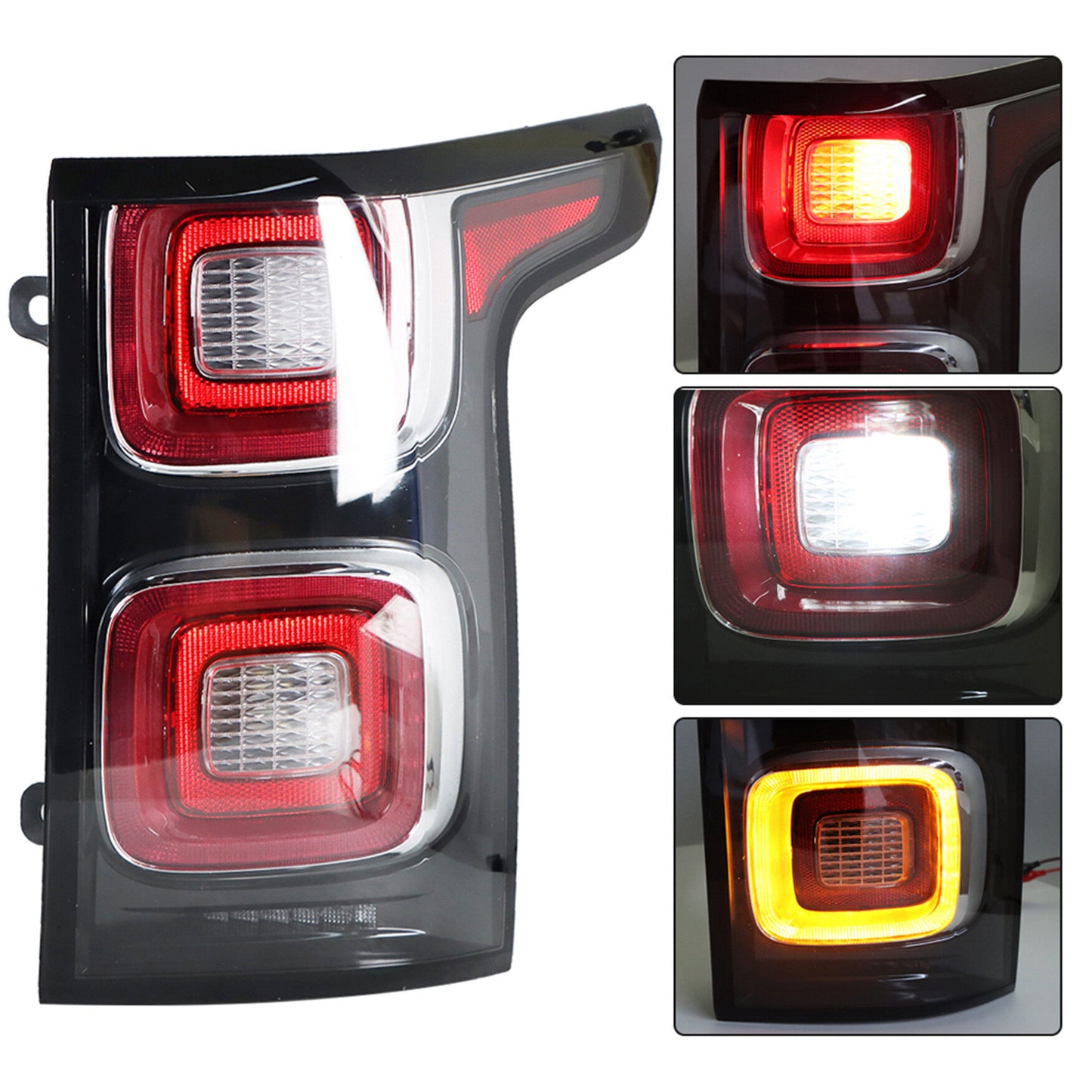 LABLT Right Car Rear Tail Light Signal Brake Lamp Replacement for 2018 2019 2020 Land Range Rover L405 LR098353 LR098346 Taillights