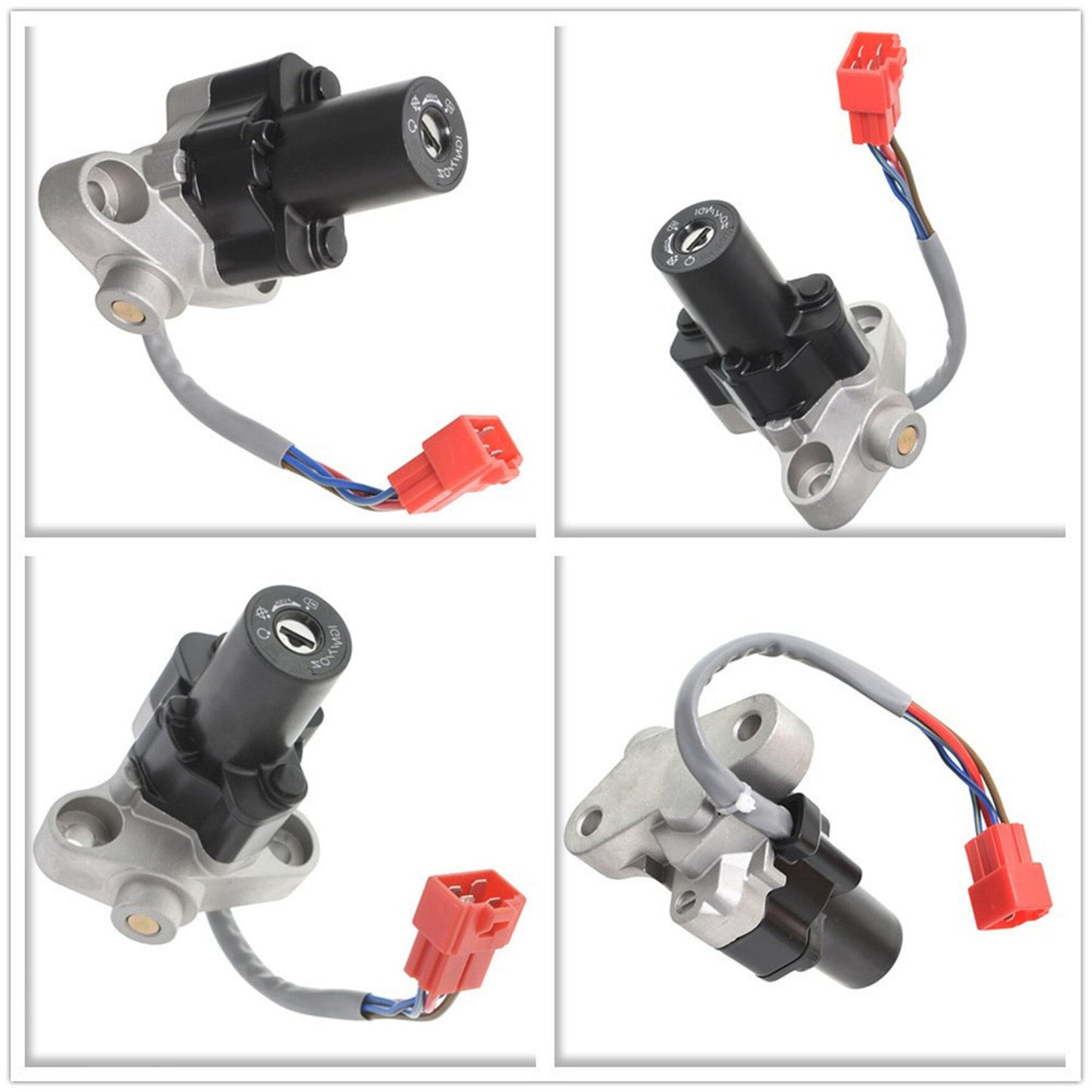 LABLT Motorcycle Ignition Switch Fuel Cap Seat Lock Keys Replacement for Yamaha VSTAR 650 V-Star 1100 XVS 125 250 400/C 650 1100 1998-2017