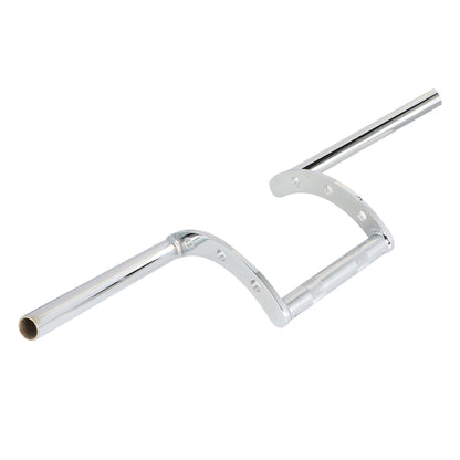LABLT Motorcycle 1 Z-Bar Handlebars Drag Bars Length 660mm Diameter 25mm Hand Bars Universal Replacement for Suzuki Kawasaki Honda Yamaha Touring Dyna Softail Chrome