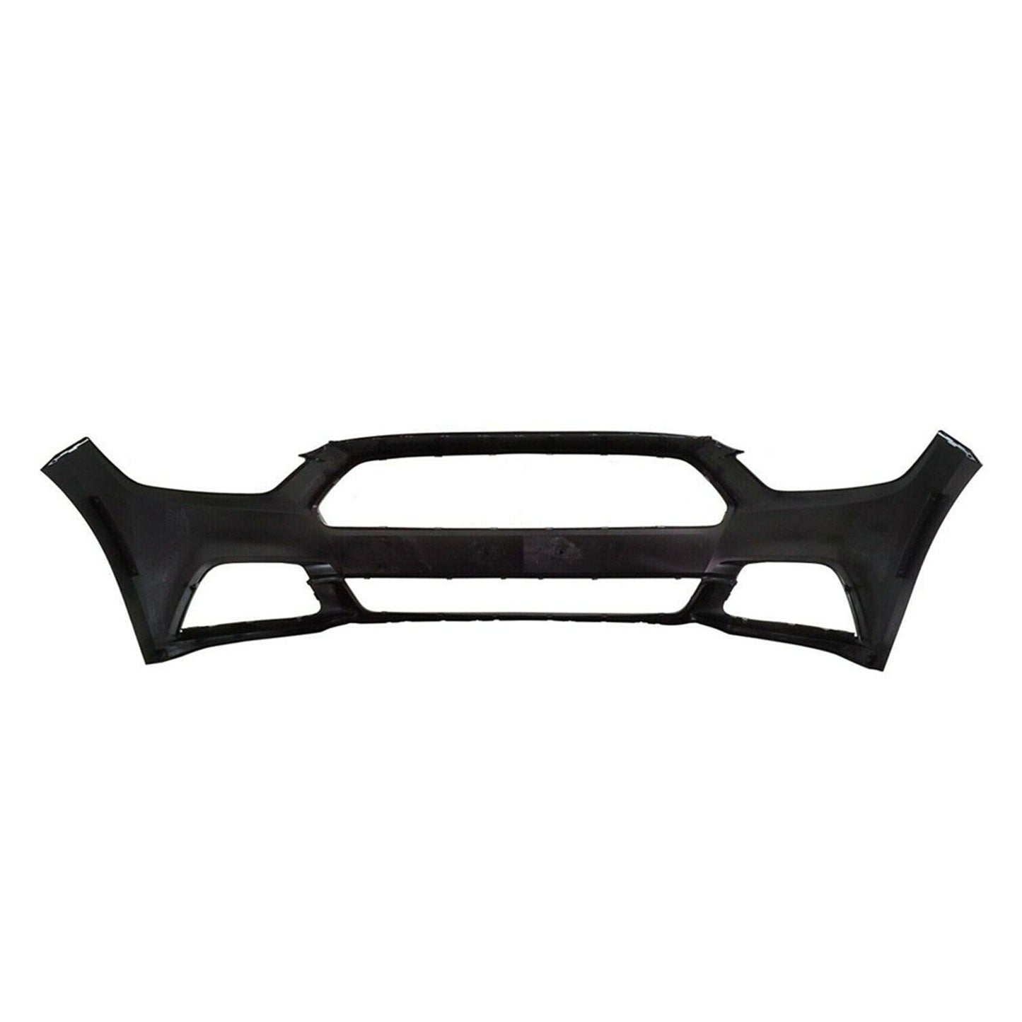 LABLT Front Bumper Cover Primed Replacement for Ford Mustang 2015 2016 2017 Except Shelby Model without Parking Aid Sensor Holes FR3Z17D957AAPTM FO1000704