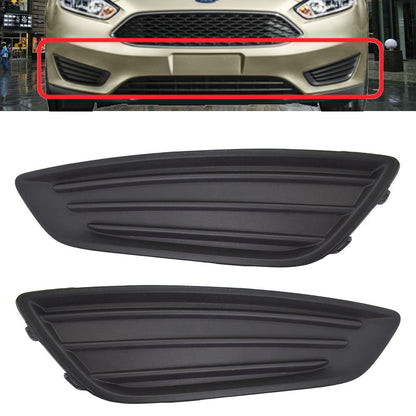 1 Pair Fog Light Lamp Covers LH and RH Replacement for Ford Focus 2015 2016 2017 2018