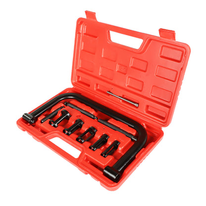 LABLT Red 1 Set Valve Spring Compressor C-Clamp Service Repair Tool Kit Replacement for Motorcycle ATV Car