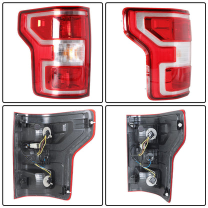 LABLT Tail Lights Rear Reverse Light Assembly Replacement for 2018 2019 2020 F150 JL3Z13405H Left Side Car Brake Light