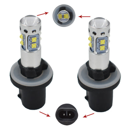 LABLT 2 PCS 880 6000K White 50W LED Headlight Lamp Replacement for Arctic CAT 250 300 400 500 650