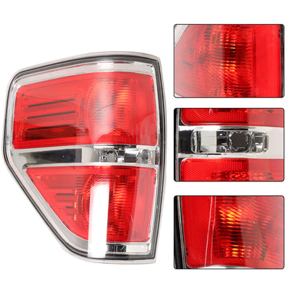 LABLT Real Tail Light Car Assembly Replacement for 2009-2014 F-150 BL3Z13405B FO2818143 Left Driver side Red Tail Lights