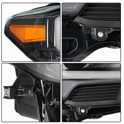 LABLT Headlights Replacement for 2020 2021 2022 2023 Toyota Tacoma Full LED DRL Headlight Headlamp Right Passenger Side