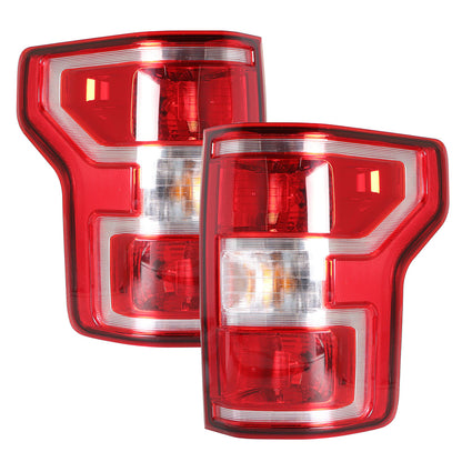 LABLT Tail Lights Rear Reverse Light Assembly Replacement for 2018 2019 2020 F150 JL3Z13404H JL3Z13405H A Pair Car Brake Light