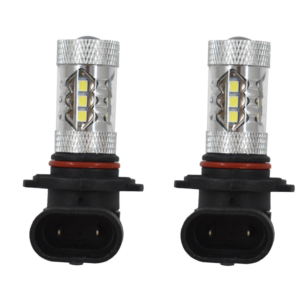 2pcs H10 9145 80W LED 6000K White Headlights Bulbs for Can-Am Maverick Max 1000R