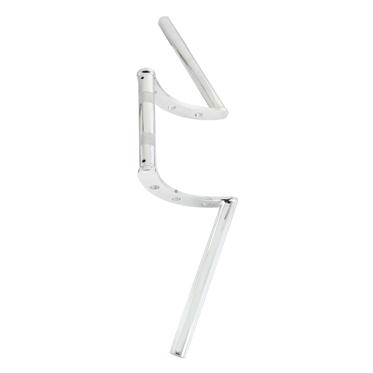 LABLT Motorcycle 1 Z-Bar Handlebars Drag Bars Length 660mm Diameter 25mm Hand Bars Universal Replacement for Suzuki Kawasaki Honda Yamaha Touring Dyna Softail Chrome