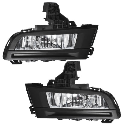 LABLT 9006 12V 55W 3000K Fog Light Pair Driver and Passenger Side W/Bulbs Replaces Replacement for 2007 2008 2009 Mazda 3 MA2592113 MA259311