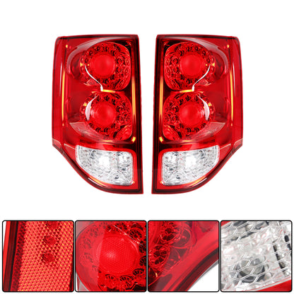 LABLT Tail Light Assembly Replacement for 2011-2020 Grand Caravan LED Rear Brake Lamp Assembly Left and Right Side Taillights