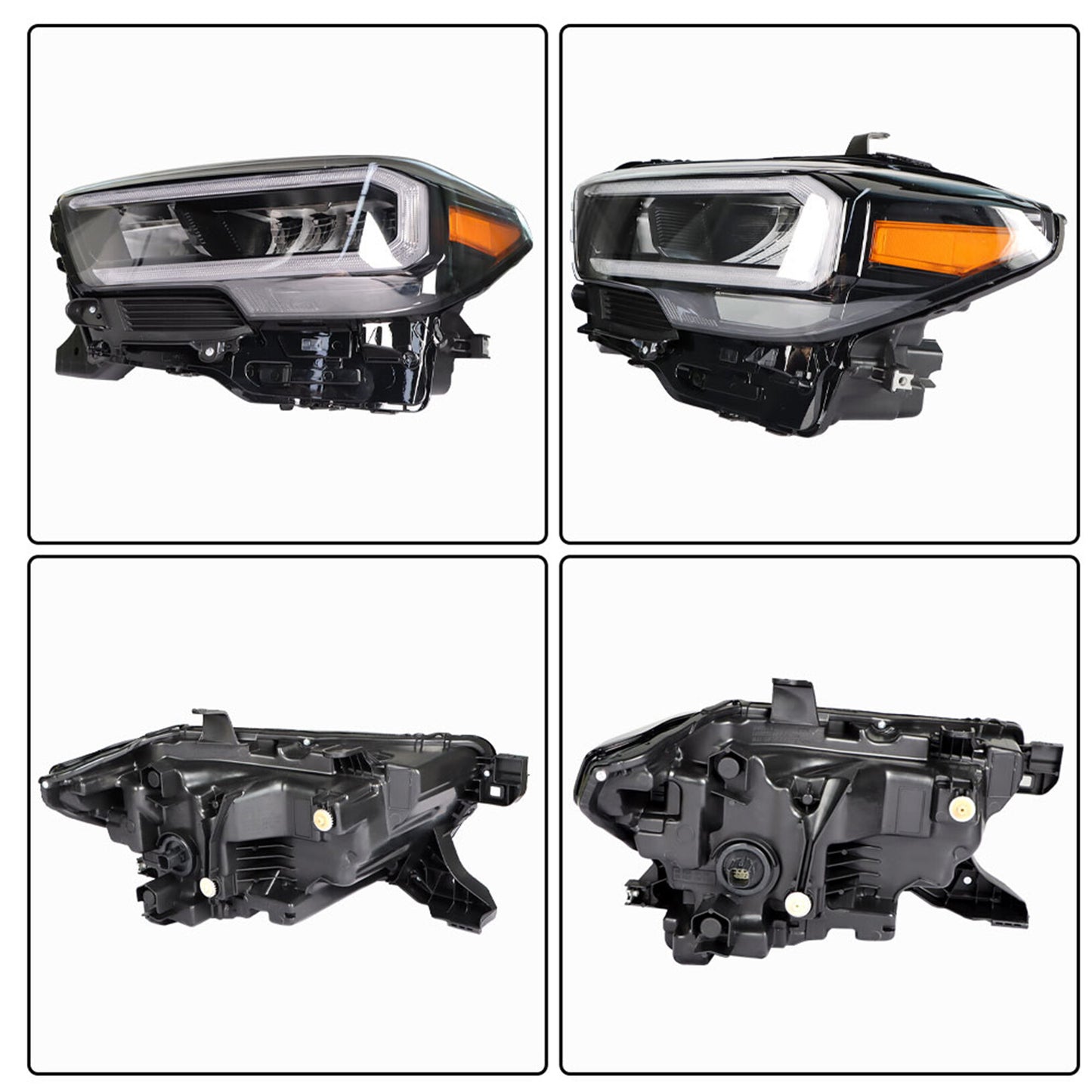 LABLT Headlights Replacement for 2020 2021 2022 2023 Toyota Tacoma Full LED DRL Headlight Headlamp Left Driver Side