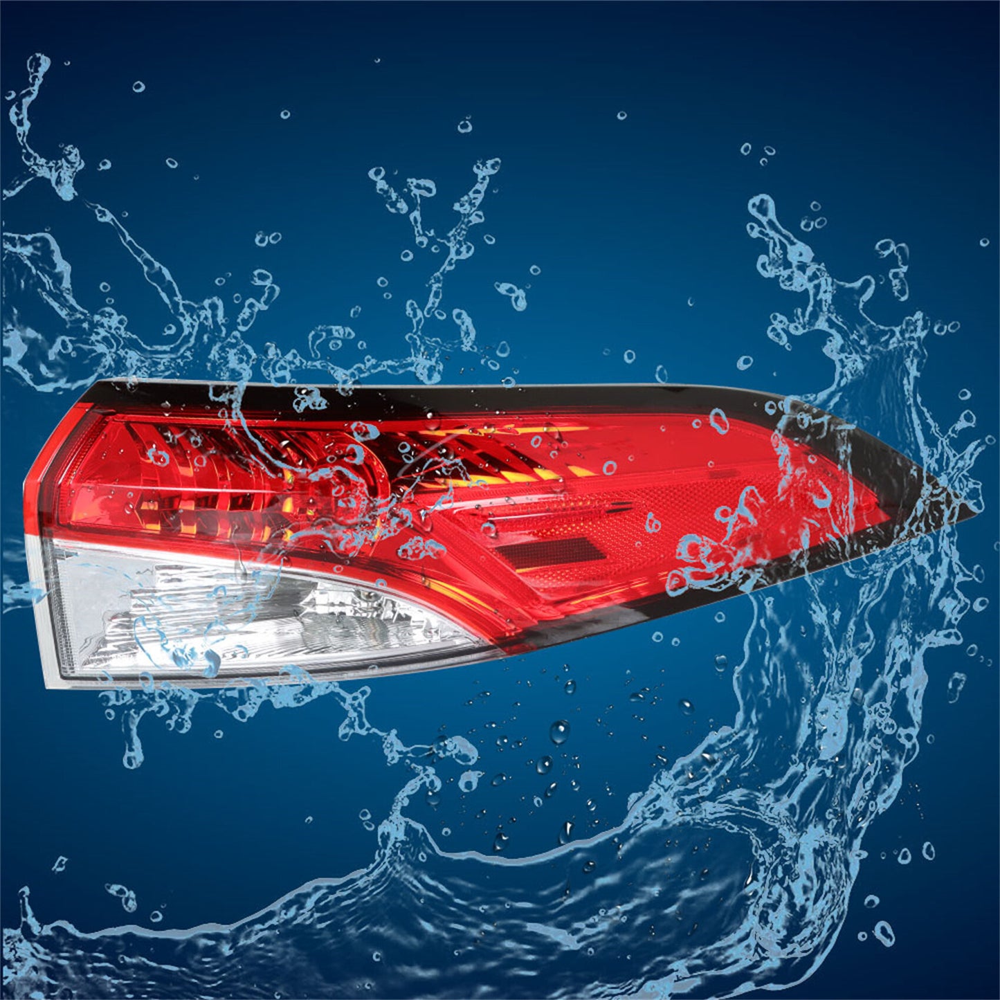 Rear Tail Brake Light Lamp Replacement for Corolla Right Side Tail Light 2020 2021 81561-12D10 Rear Brake Red Lights Turn Signal Lamp