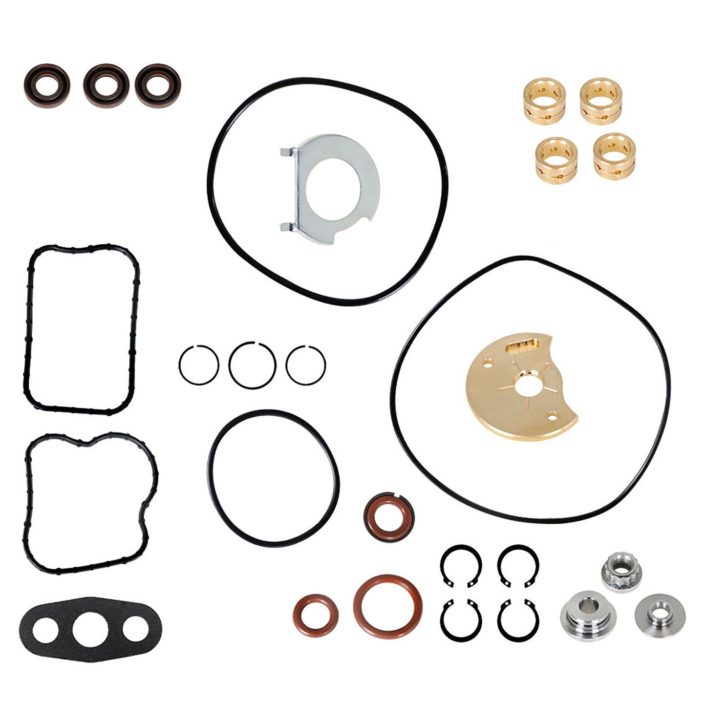 LABLT TS1 and Standard Bearings Turbo Rebuild Kit Replacement for Ram 6.7 2013 2014 2015 2016 2017 2018 HE300VG