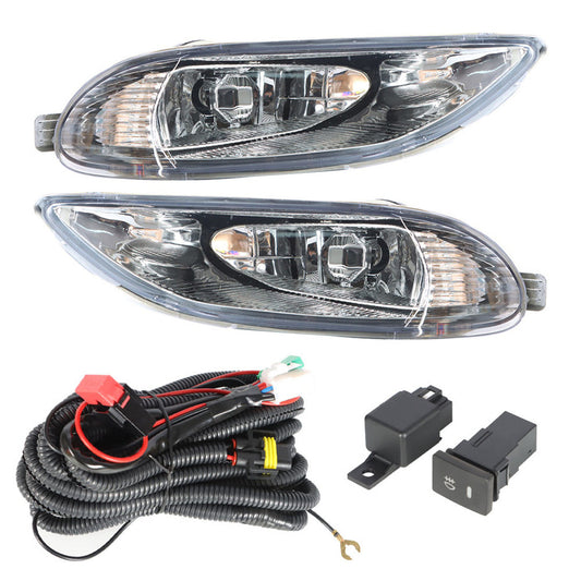 LABLT Fog Light Assembly Kit Replacement for Toyota 05 06 07 08 Corolla Switch Wiring